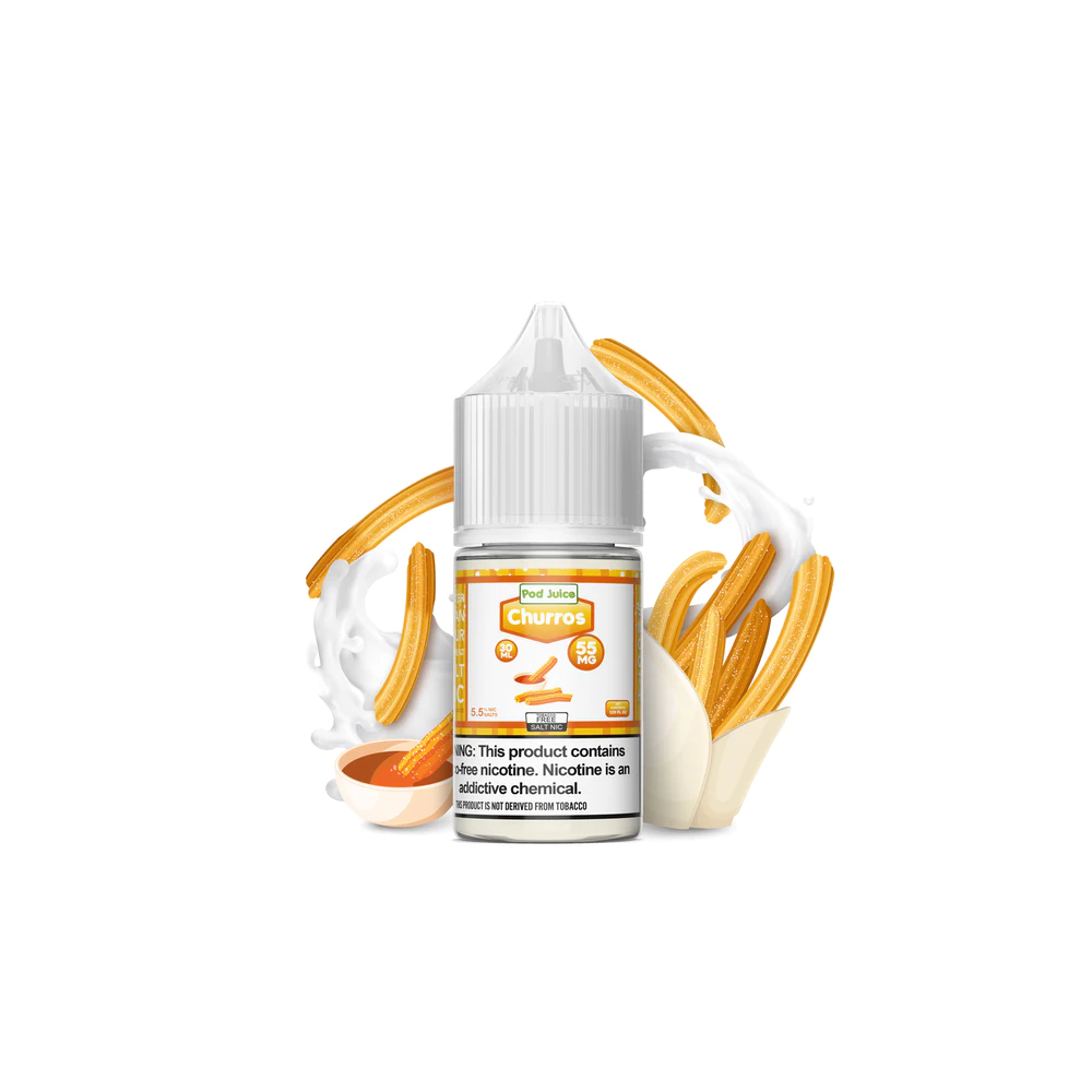 TFN Pod Juice LIQSALT 30mL 55mg Churros