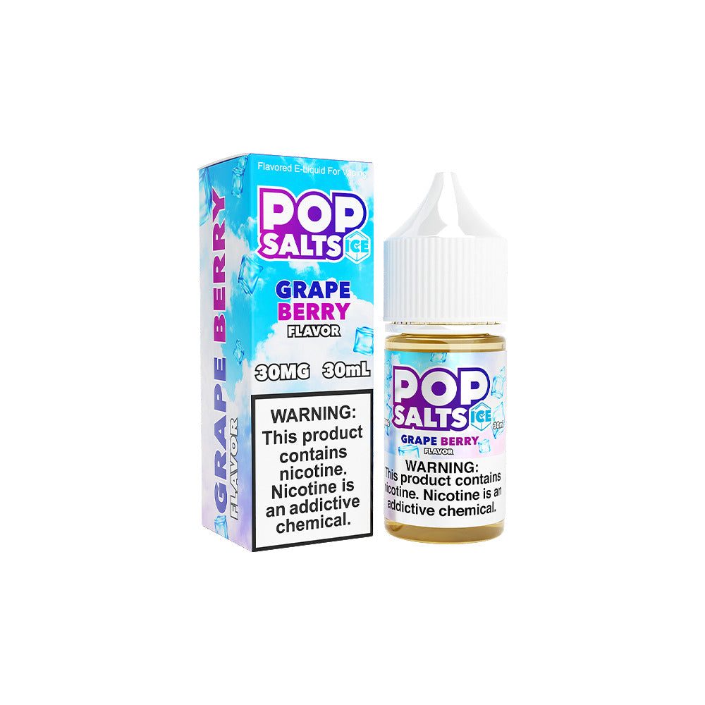 Pop Salts LIQSALT 30mL 50mg Grape Berry Ice