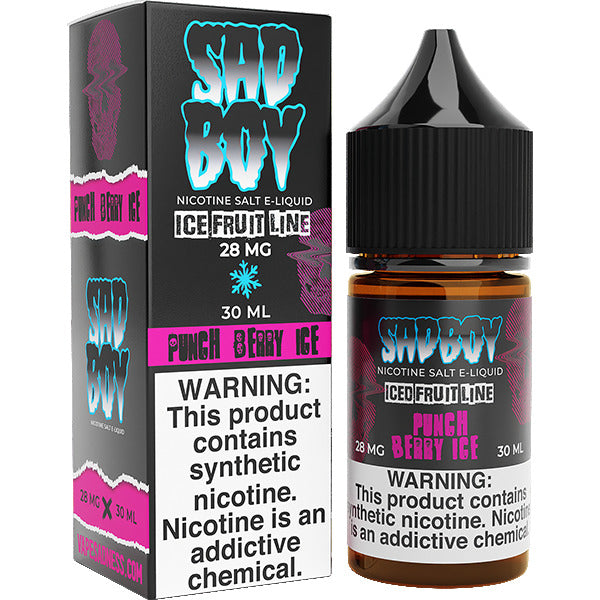 Sadboy LIQSALT 30mL 48mg Fruit Punch Berry Ice
