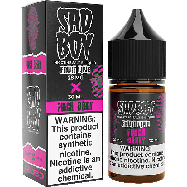 Sadboy LIQSALT 30mL 48mg Fruit Punch Berry