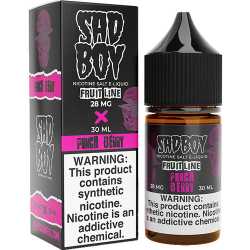 Sadboy LIQSALT 30mL 48mg Fruit Punch Berry