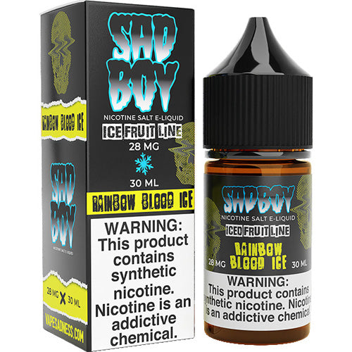 Sadboy LIQSALT 30mL 48mg Rainbow Blood Ice