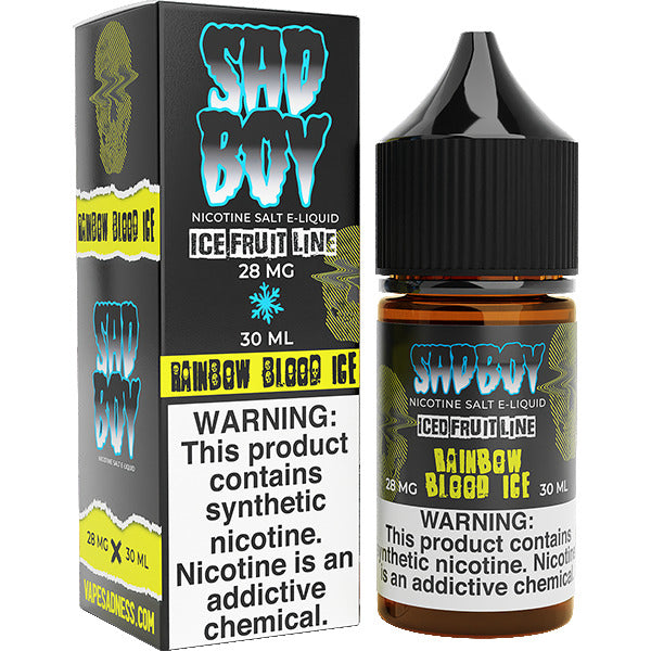 Sadboy LIQSALT 30mL 48mg Rainbow Blood Ice