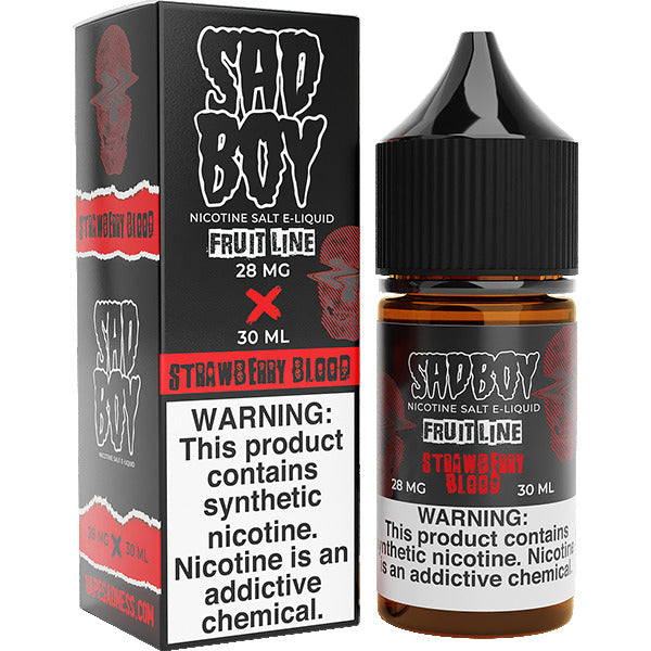 Sadboy LIQSALT 30mL 48mg Strawberry Blood