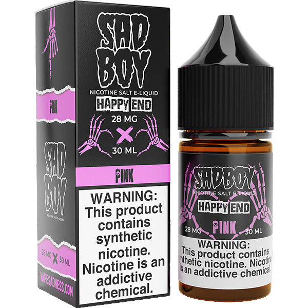 Sadboy LIQSALT 30mL 28mg Happy End Pink