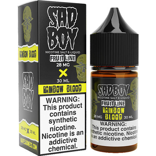 Sadboy LIQSALT 30mL 48mg Rainbow Blood
