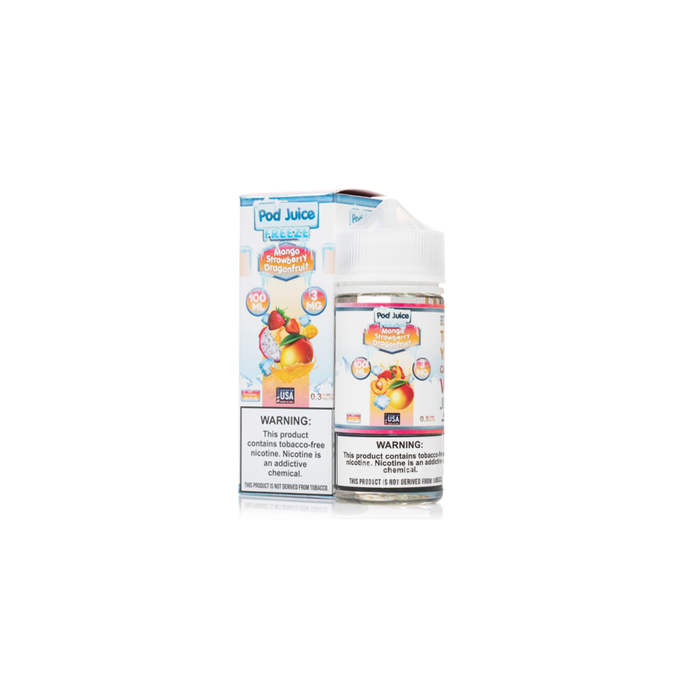 TFN Pod Juice LIQFB 100mL 03mg Mango StrawberryDrag.Fr. Freez