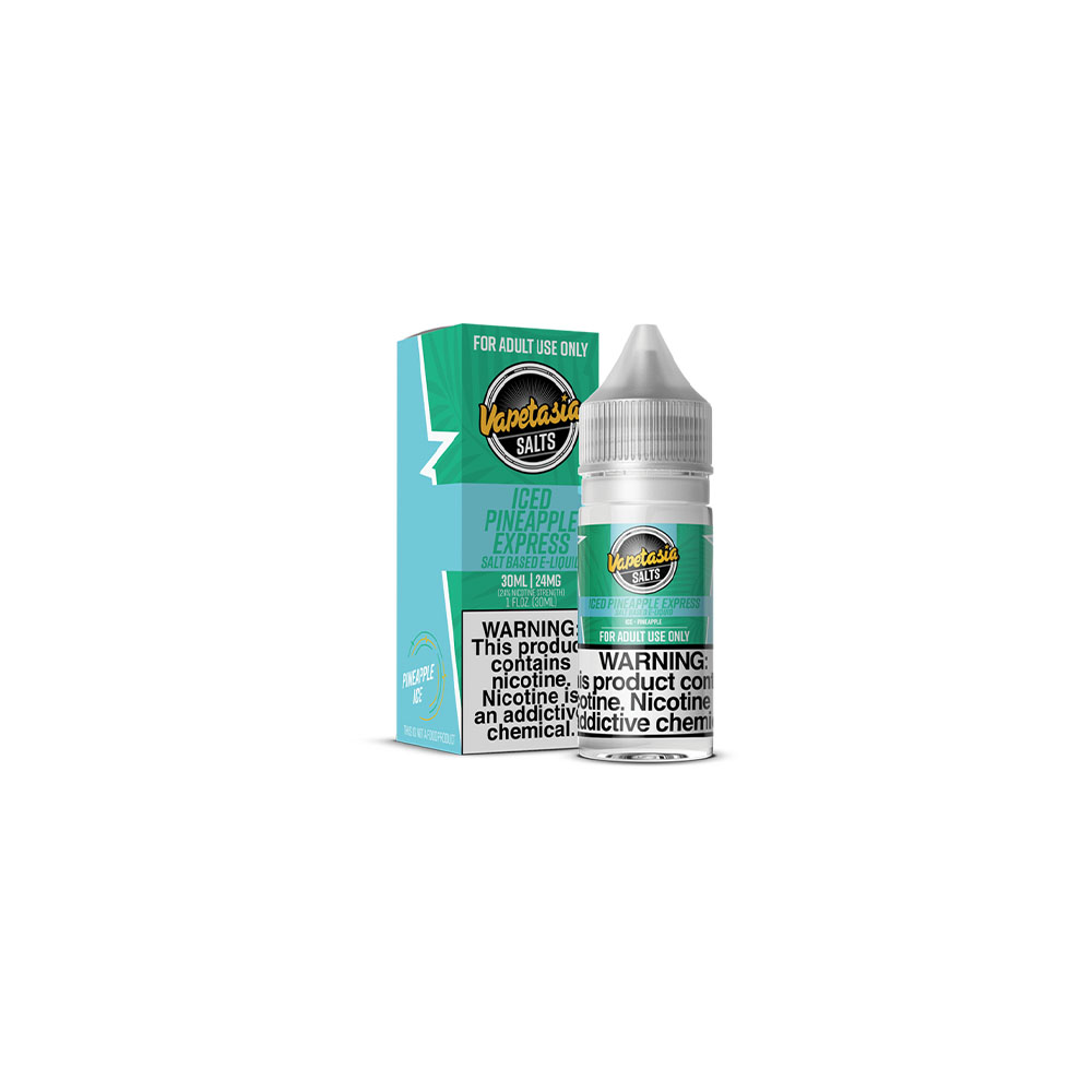 Vapetasia LIQSALT 30mL 48mg Iced Pineapple Express