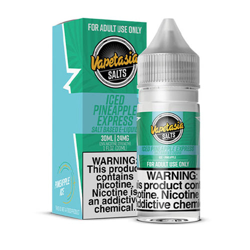 Vapetasia LIQSALT 30mL 48mg Iced Pineapple Express