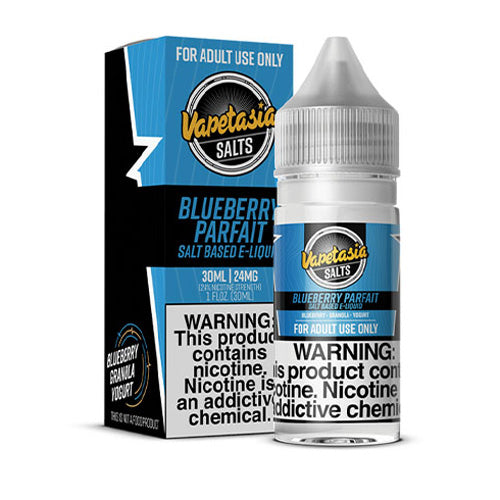 Vapetasia LIQSALT 30mL 48mg Blueberry Parfait