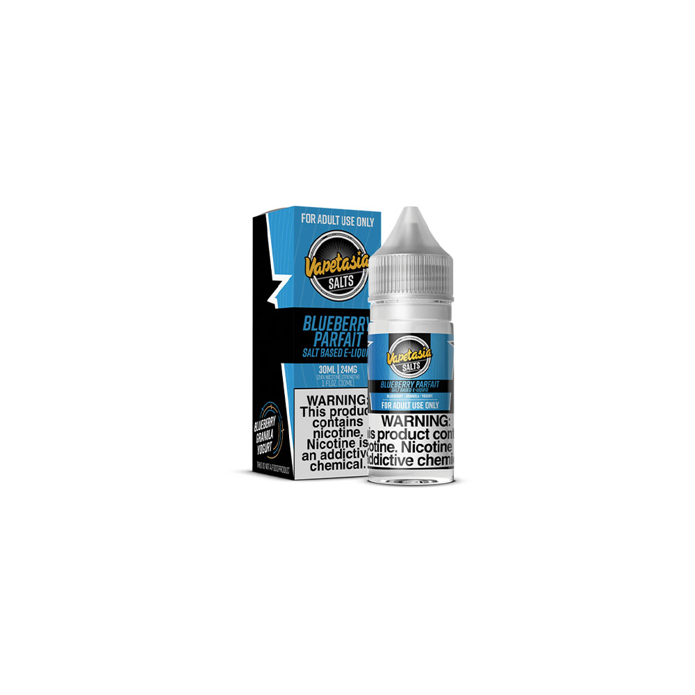 Vapetasia LIQSALT 30mL 48mg Blueberry Parfait