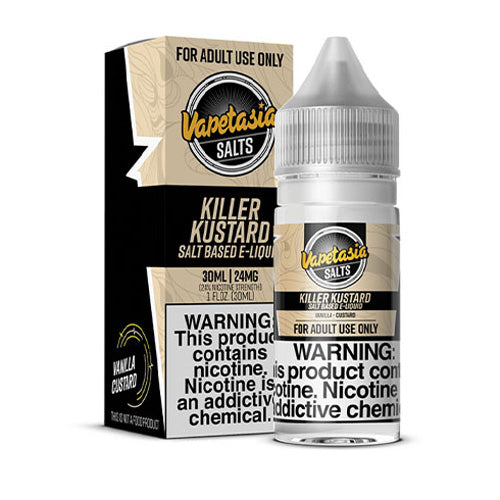 Vapetasia LIQSALT 30mL 48mg Killer Kustard