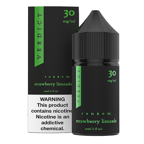 Verdict LIQSALT 30mL 30mg Ransom (Strawberry Limeade)