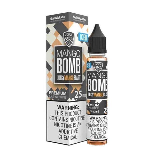 VGOD LIQSALT 30mL 25mg Iced Mango Bomb