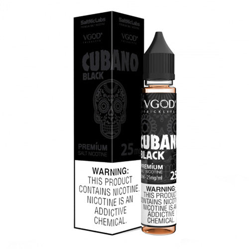 VGOD LIQSALT 30mL 25mg Cubano Black