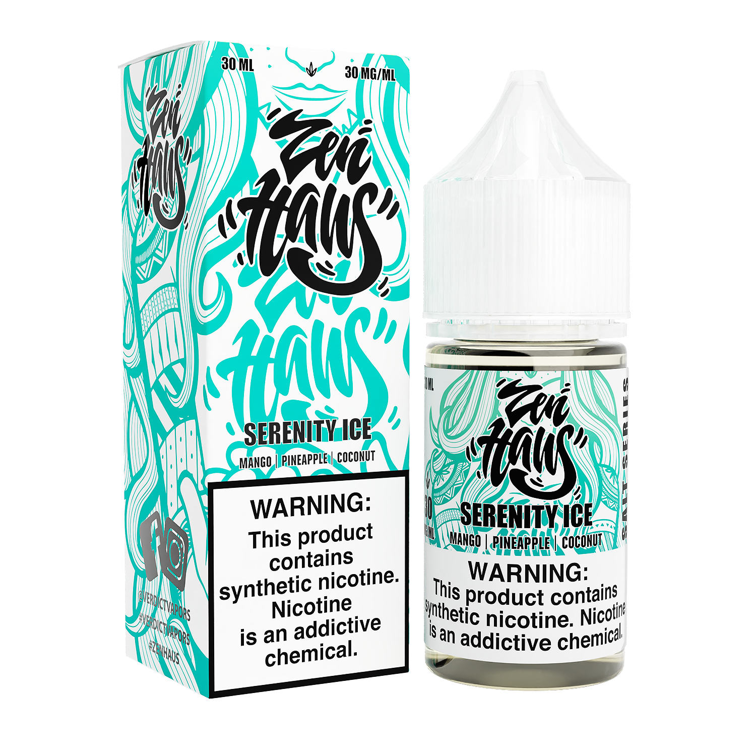 Zen Haus LIQSALT 30mL 30mg Serenity Ice