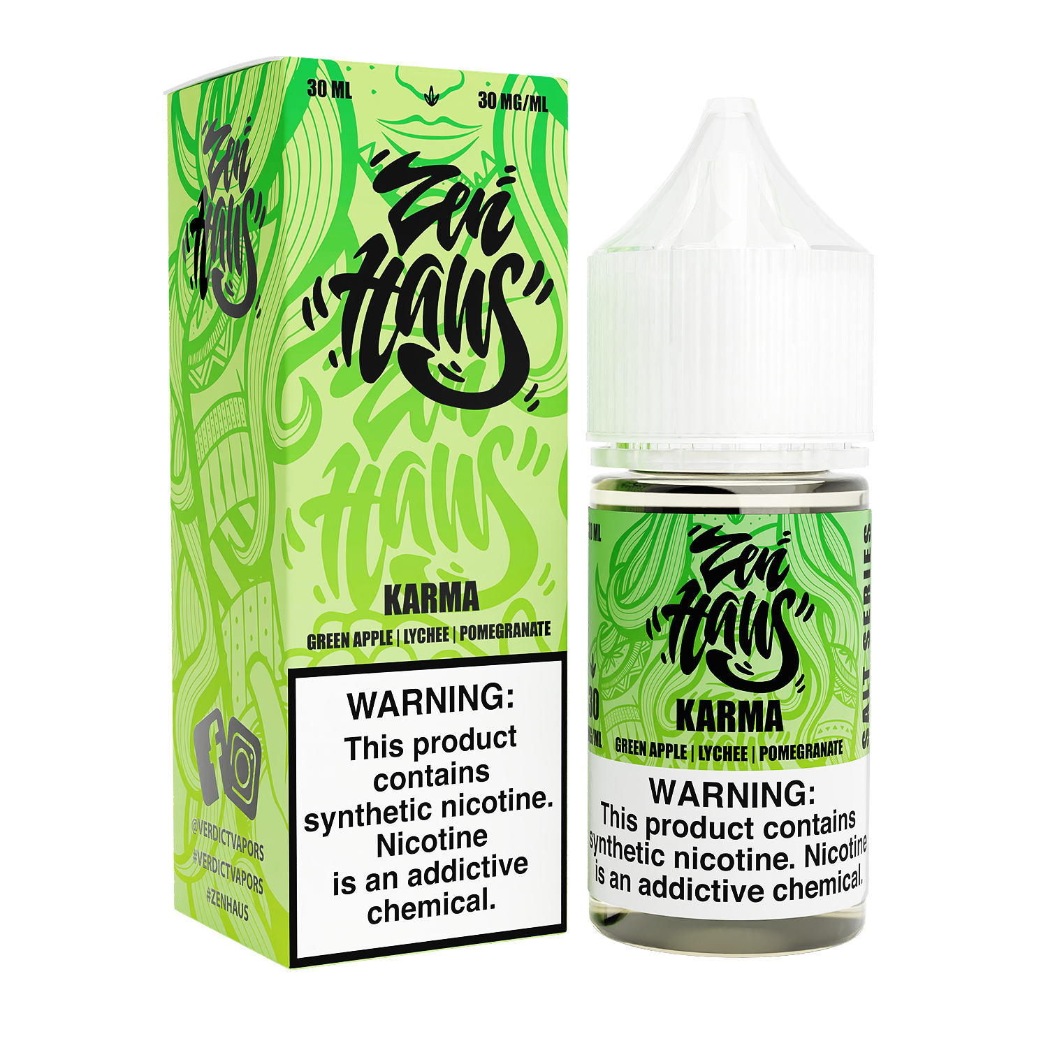 Zen Haus LIQSALT 30mL 30mg Karma