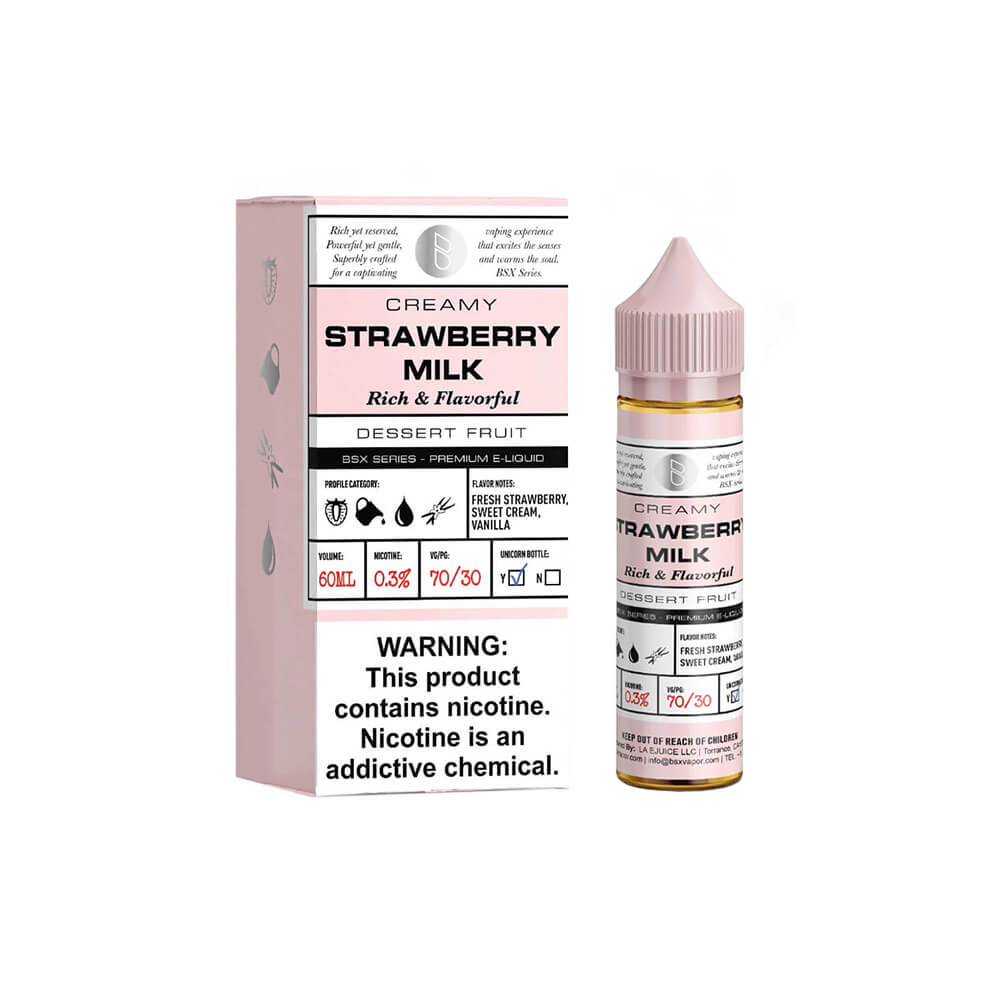 Basix LIQFB 60mL 03mg Strawberry Milk