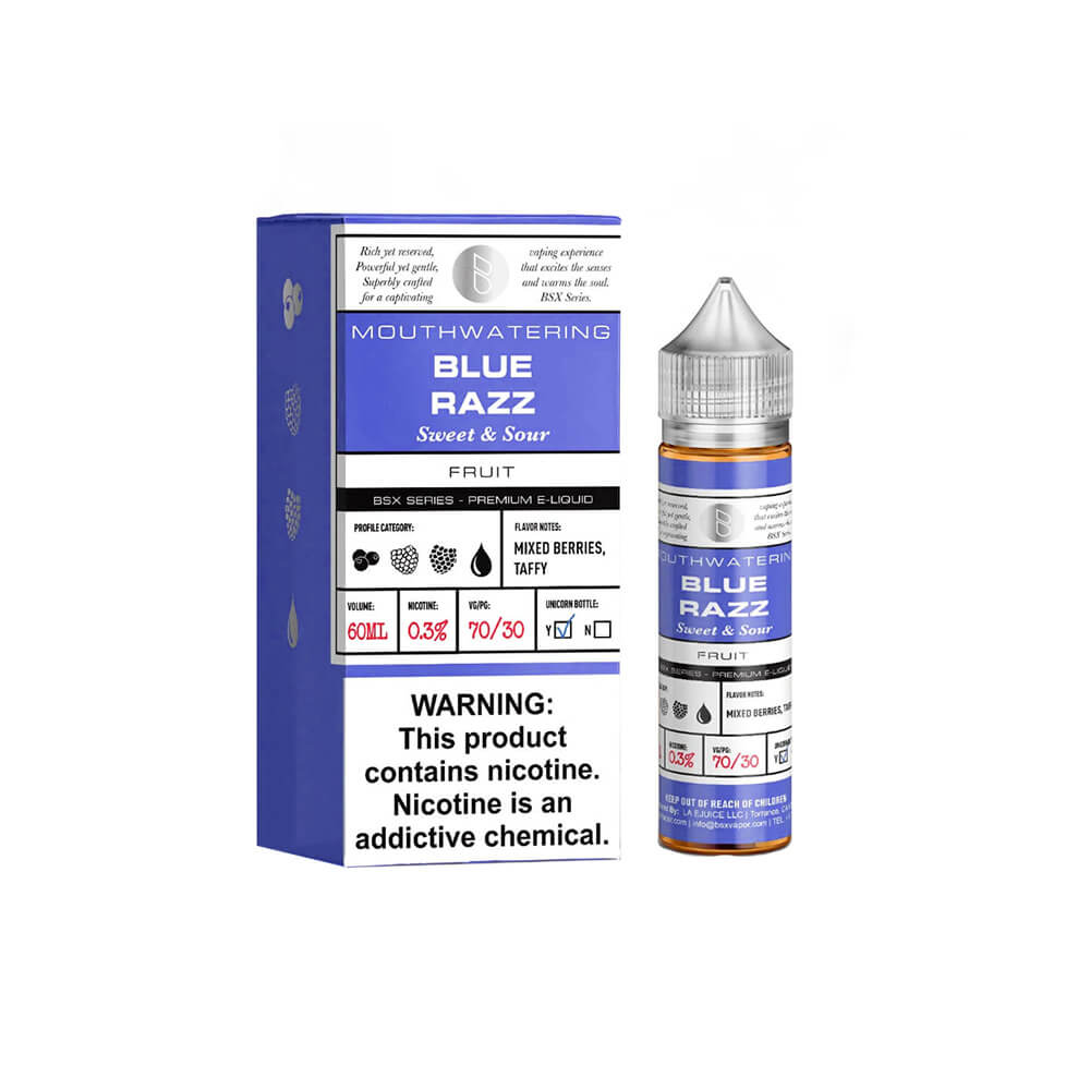 Basix LIQFB 60mL 03mg Blue Razz