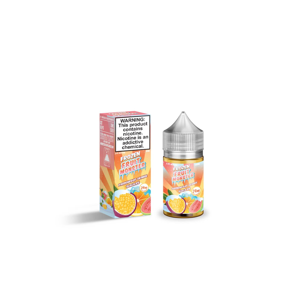Frozen Jam Monster LIQSALT 30mL 24mg Passionfruit Orange Guava Ice