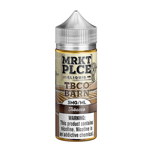 TBCO Barn MRKT PLCE LIQFB 100mL 00mg Tobacco