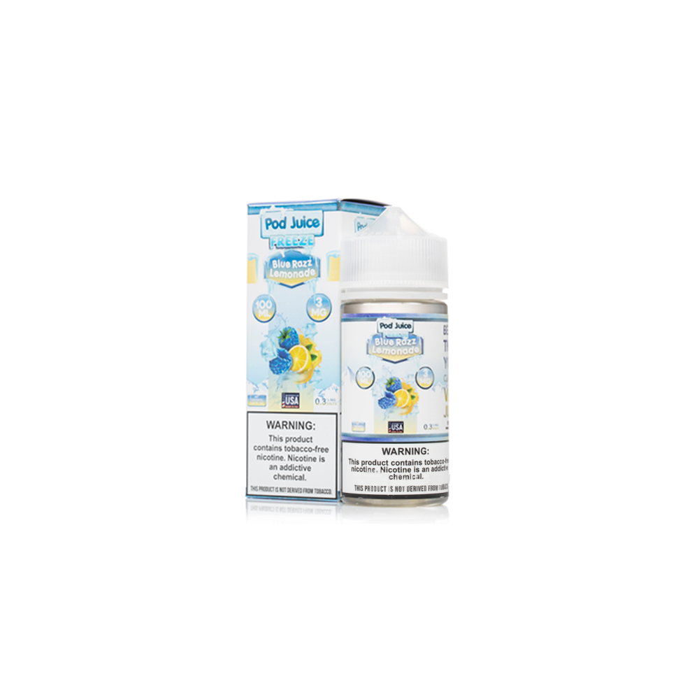 TFN Pod Juice LIQFB 100mL 03mg Blue Razz Lemonade Freeze