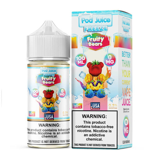 TFN Pod Juice LIQFB 100mL 03mg Fruity Bears Freeze