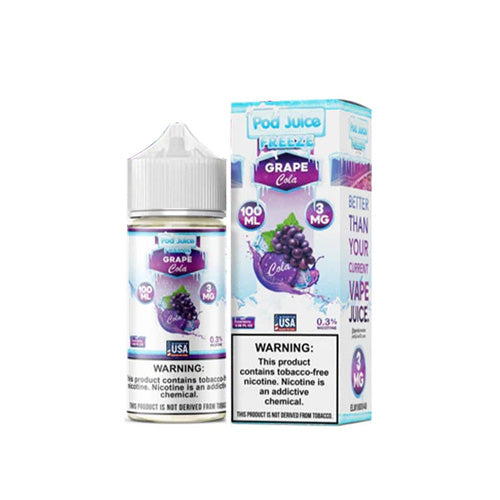 TFN Pod Juice LIQFB 100mL 03mg Grape Cola Freeze