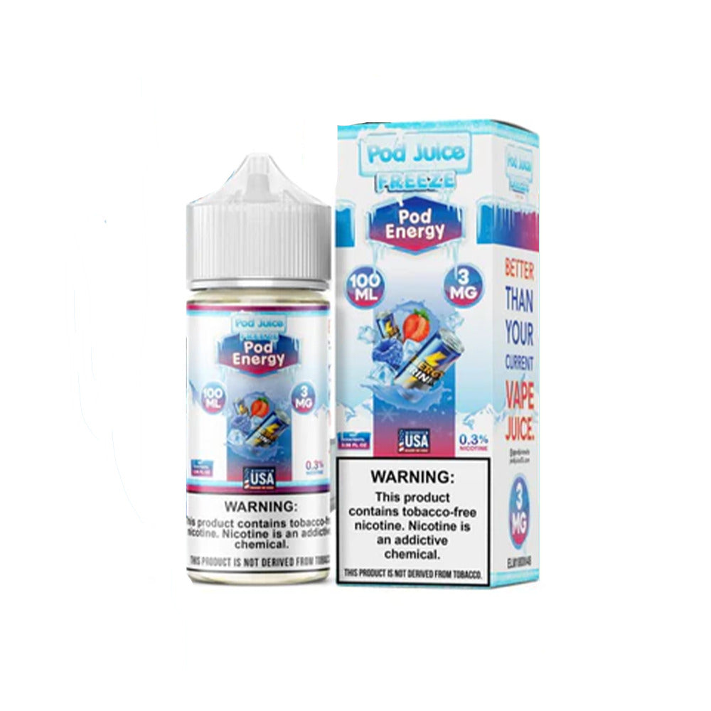 TFN Pod Juice LIQFB 100mL 03mg Pod Energy Freeze