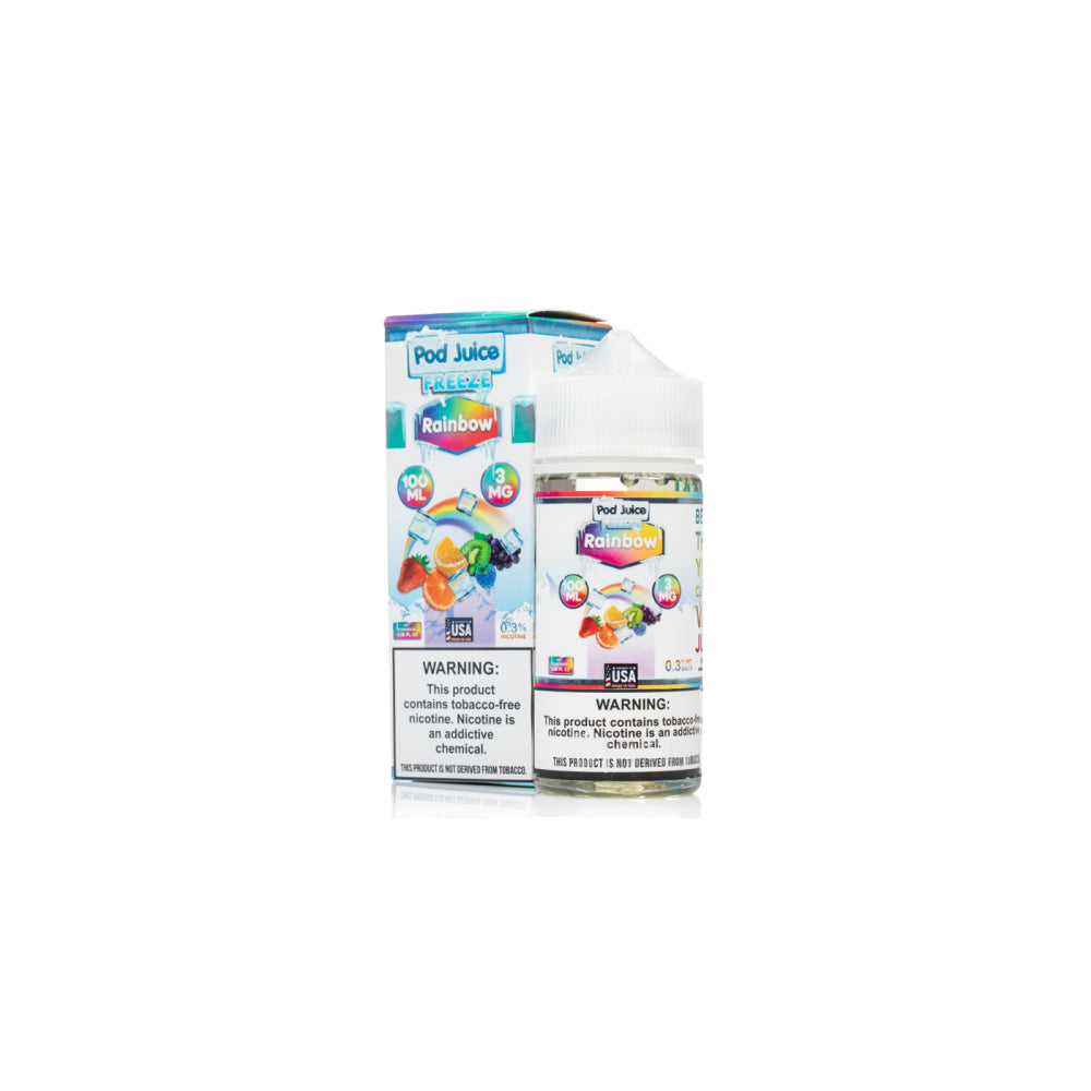 TFN Pod Juice LIQFB 100mL 03mg Rainbow Freeze