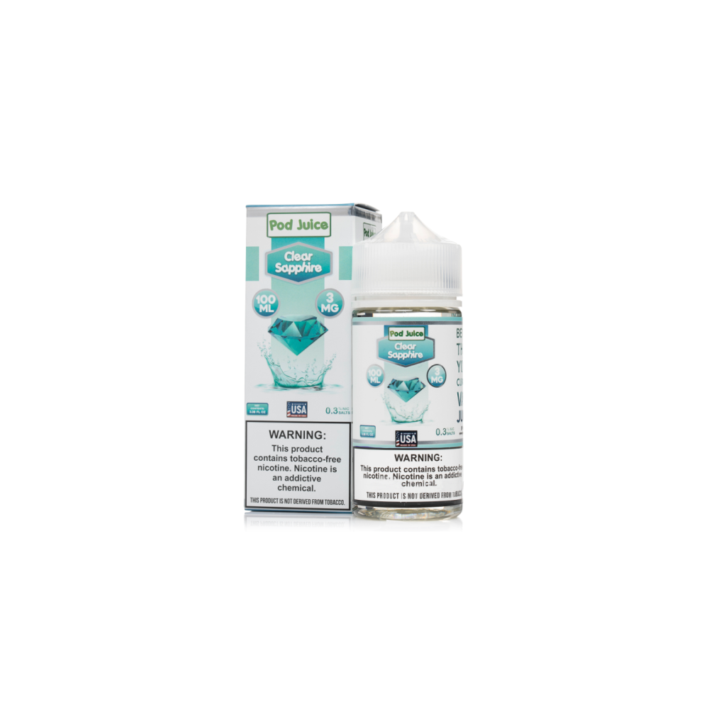 TFN Pod Juice LIQFB 100mL 03mg Clear Sapphire