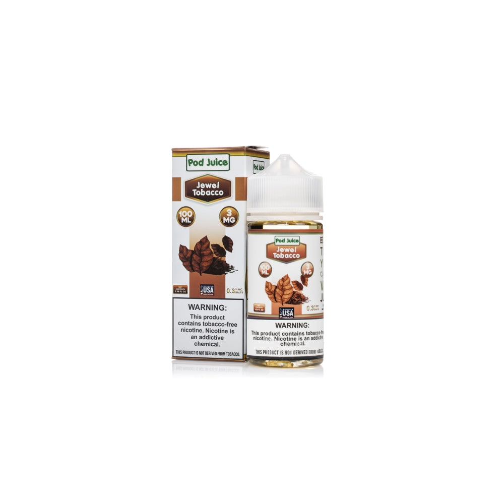 TFN Pod Juice LIQFB 100mL 03mg Jewel Tobacco