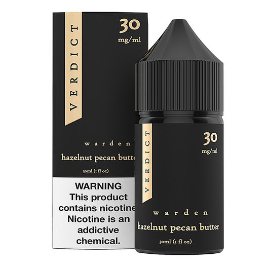 Verdict LIQSALT 30mL 50mg Warden/Hazelnut Pecan Butter