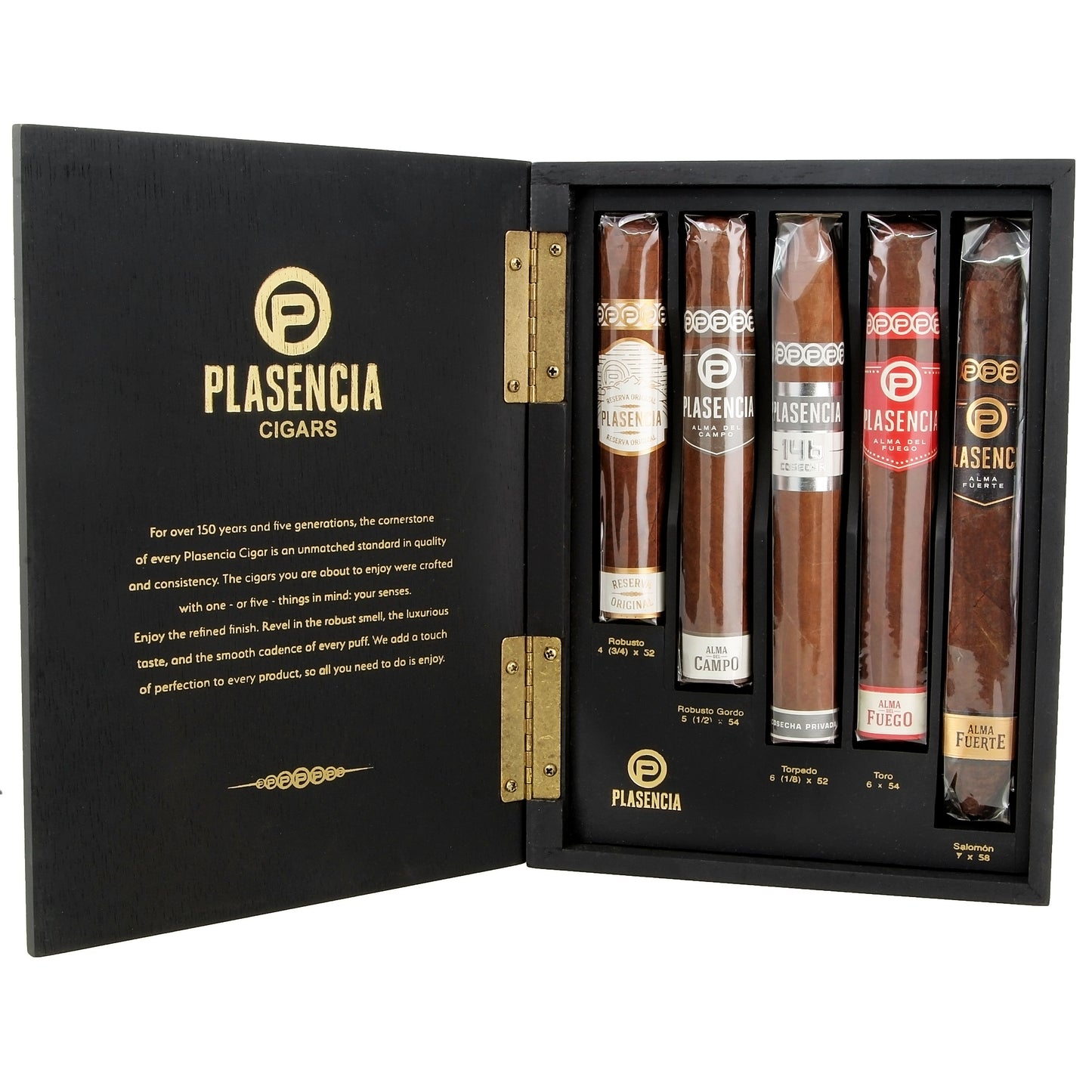 Plasencia 1865 Alma Fuerte BOX SET SAMPLER 5PK