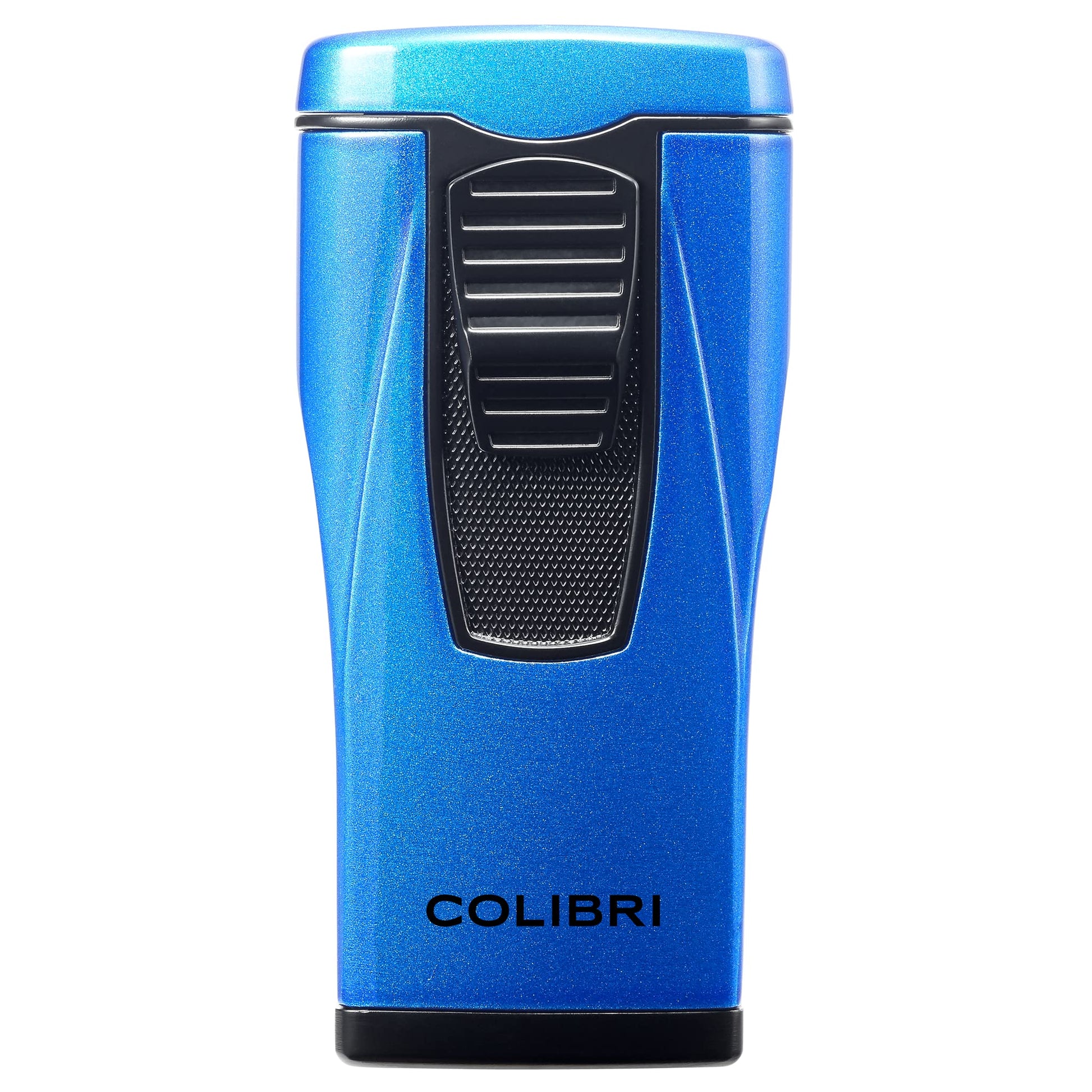 Colibri MONACO TRIPLE FLAME LIGHTER METALIC BLUE