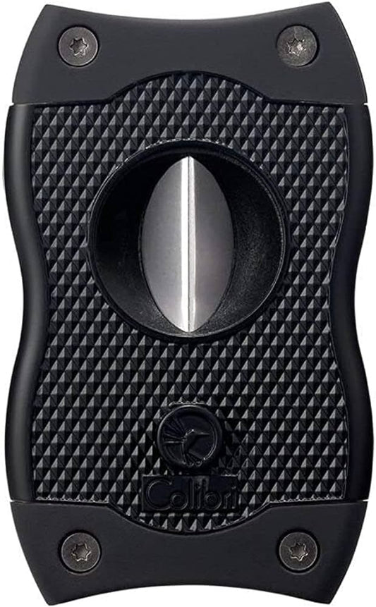 Colibri SV-CUT TWO-IN-ONE CIGAR CUTTER, BLACK + BLACK