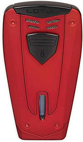 Lotus/Vertigo FUSION TRIPLE FLAME LIGHTER RED/BLACK