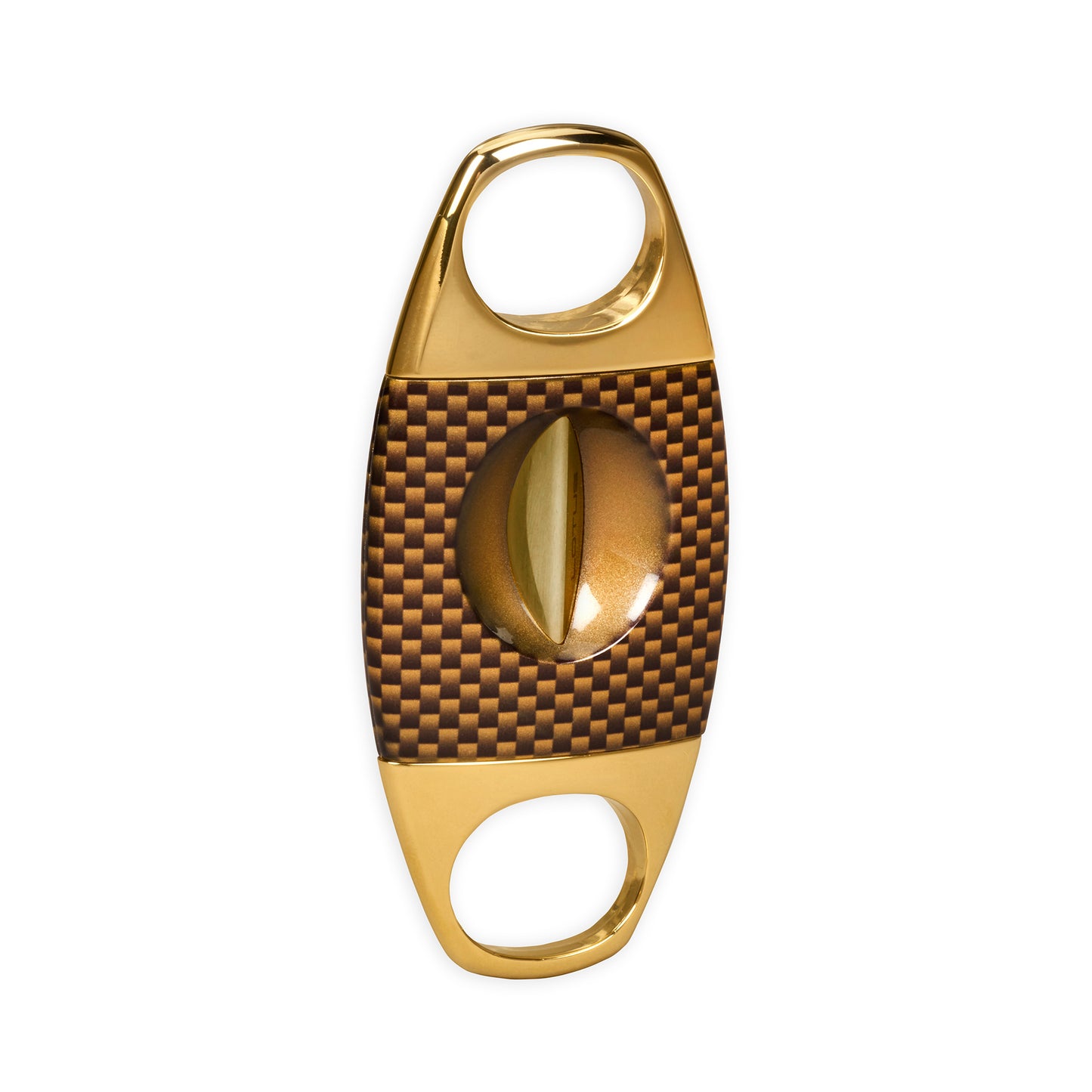 Lotus/Vertigo JAWS SERRATED V-CUT GOLD CARBON FIBER