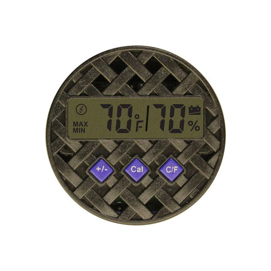 Brigham digital round hygrometer