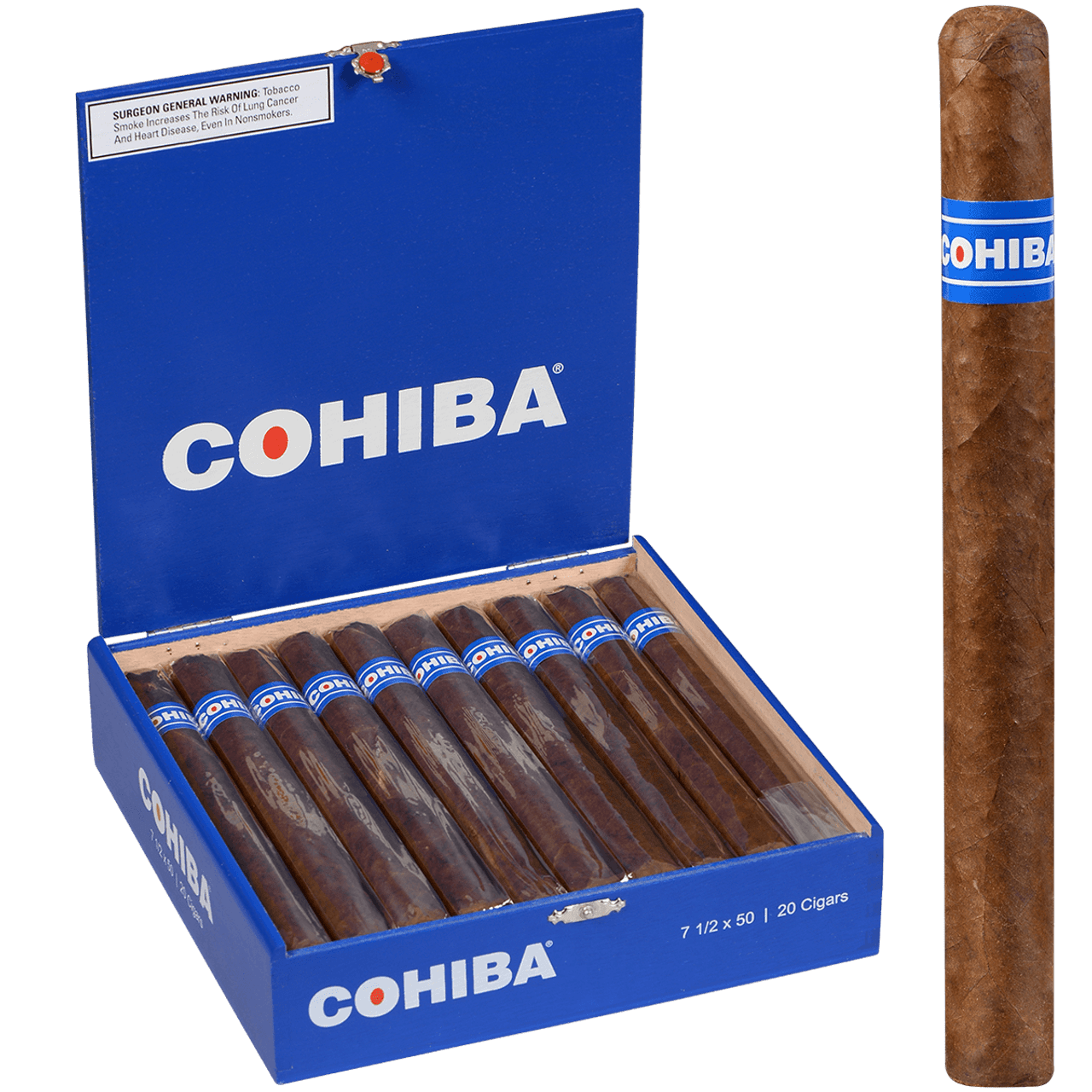 Cohiba Blue Clasico 7.5 x 50