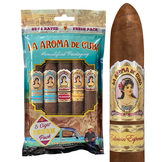 La Aroma De Cuba FRESH PACK SAMPLER