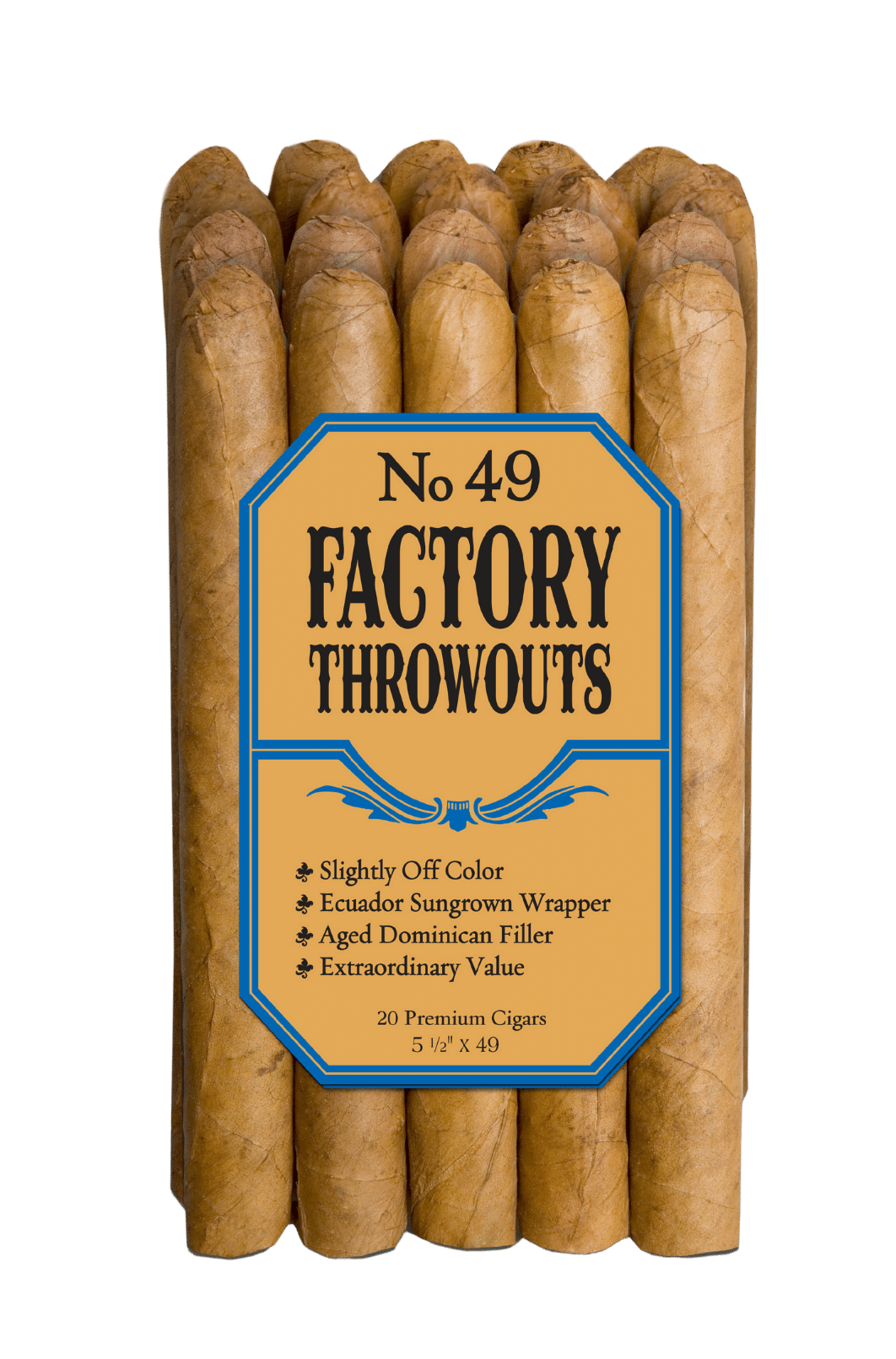 Factory Throwouts #49 NATURAL