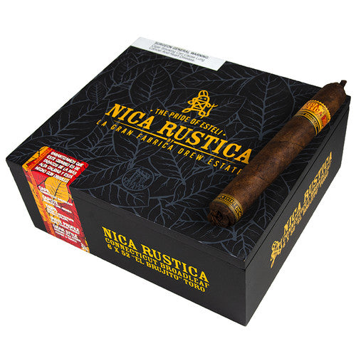 Drew Estate Nica Rustica BROADLEAF SHORT ROBUSTO BOX