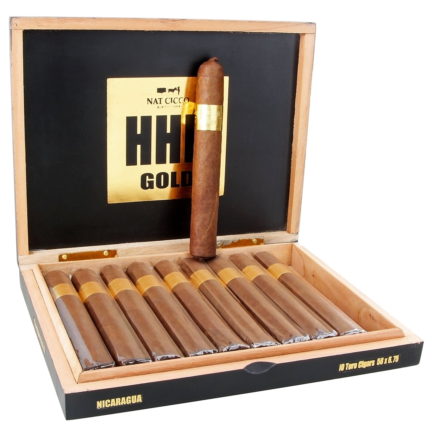 Nat Cicco - HHB GOLD ROBUSTO BOX