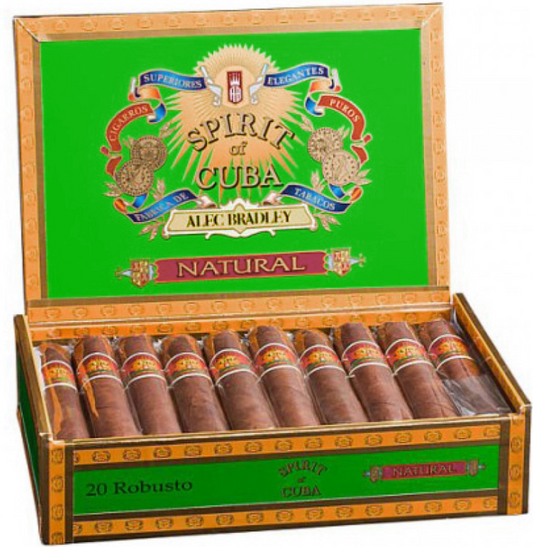 Alec BradleySpirit Of Cuba NATURAL ROBUSTO BUNDLE