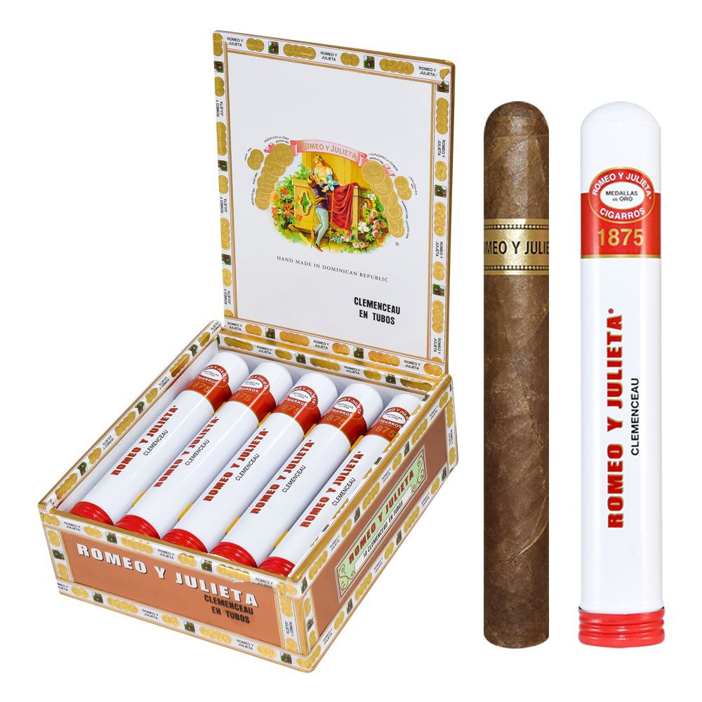 Romeo Y Julieta 1875 CLEMENCEAU EN TUBOS