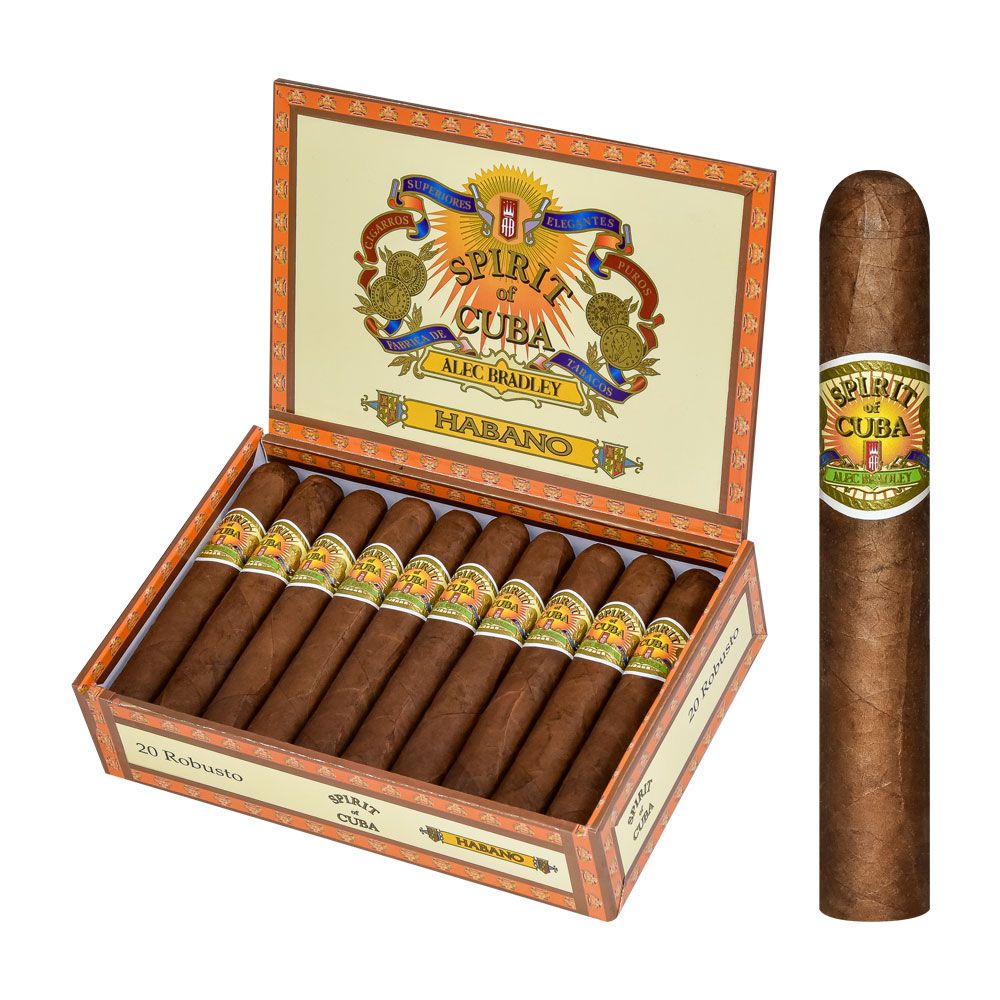 Alec BradleySpirit Of Cuba ROBUSTO BOX