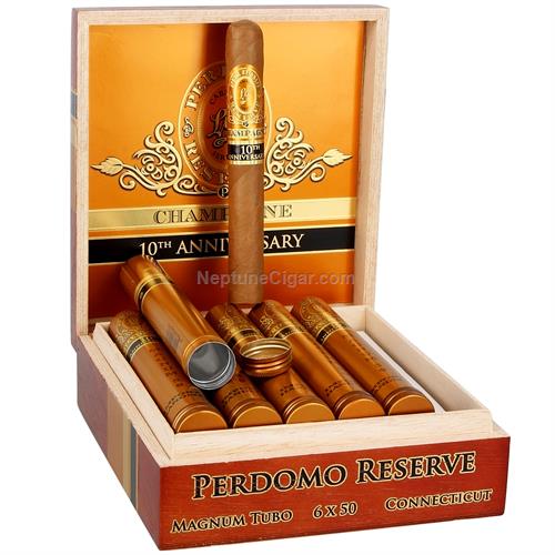 Perdomo 10th Anniversary Champag MAGNUM TUBO