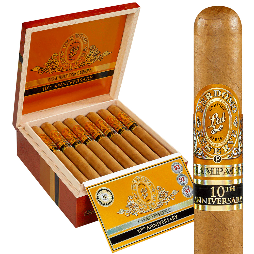 Perdomo 10th Anniversary Champag CHAMPAGNE CHURCHILL