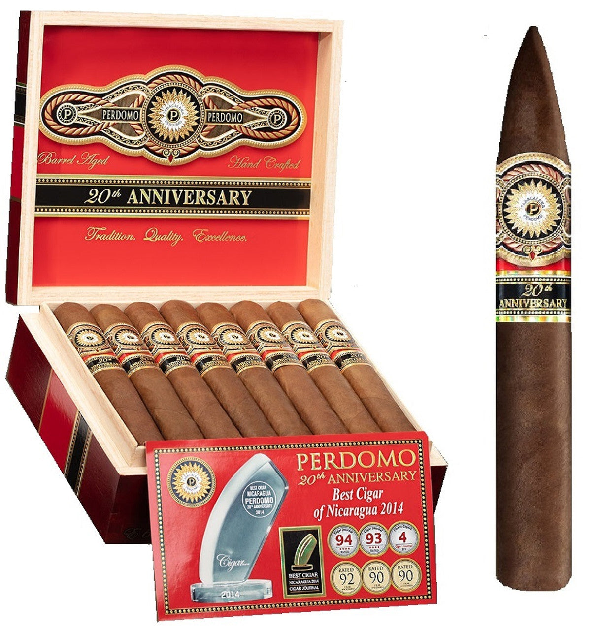 Perdomo 20th Anniversary SG SUN GROWN T6554